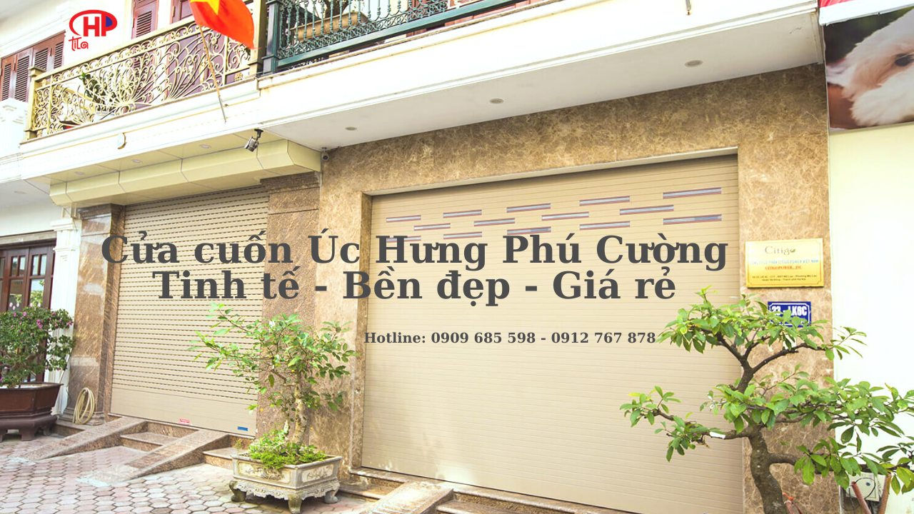cửa cuốn tấm liền công nghệ úc