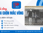 Thi công cửa cuốn mắc võng uy tín, thẩm mỹ cao, lắp đặt nhanh chóng